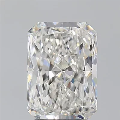 3.20ct G VS2 Rare Carat Ideal Cut Radiant Diamond