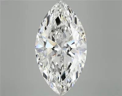 8.57ct F VVS2 Rare Carat Ideal Cut Marquise Lab Grown Diamond
