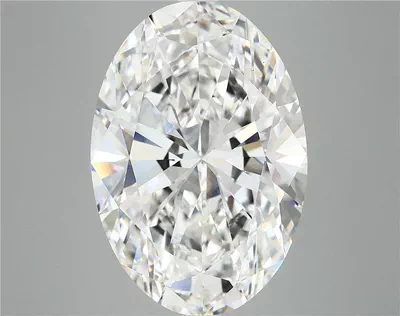 10.08ct F VS1 Rare Carat Ideal Cut Oval Lab Grown Diamond