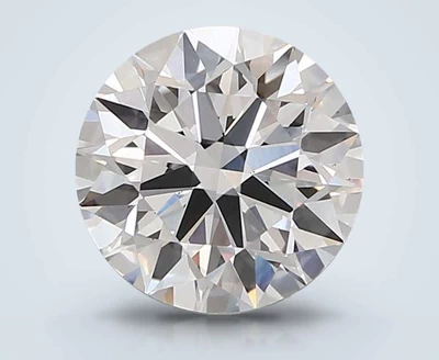 3.05ct E VS1 Rare Carat Ideal Cut Round Lab Grown Diamond