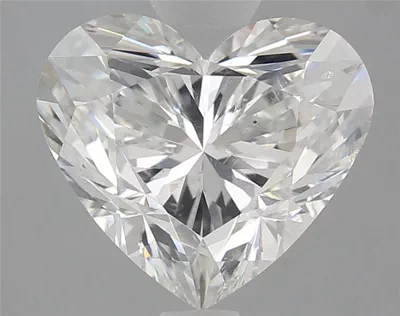 3.02ct H SI2 Rare Carat Ideal Cut Heart Diamond