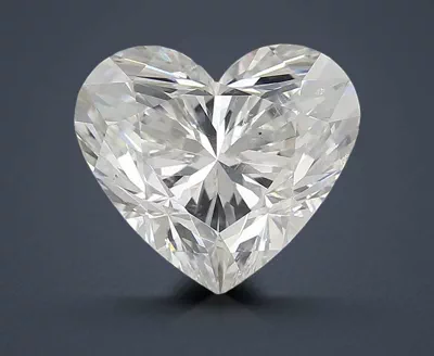 3.02ct H SI2 Rare Carat Ideal Cut Heart Diamond
