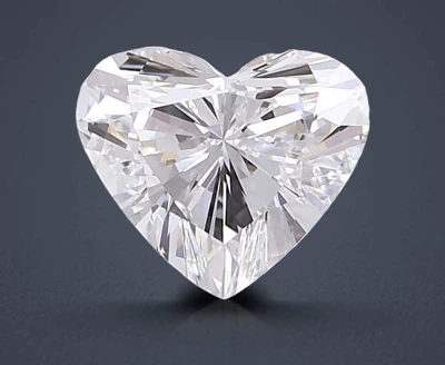 1.98ct E VVS2 Rare Carat Ideal Cut Heart Lab Grown Diamond