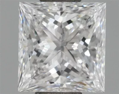 1.01ct E VVS1 Very Good Cut Princess Lab Grown Diamond