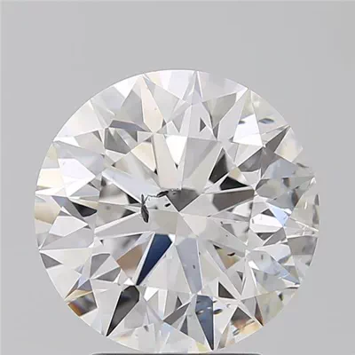 3.01ct D SI2 Rare Carat Ideal Cut Round Diamond