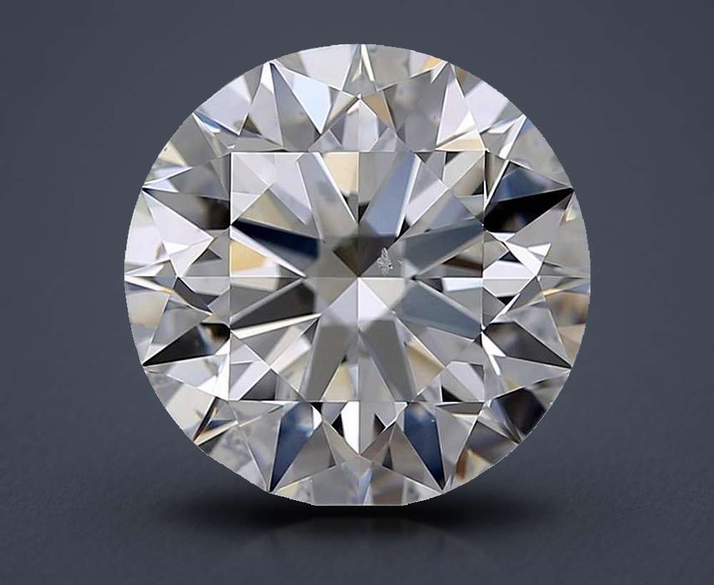 3.50ct F SI1 Rare Carat Ideal Cut Round Diamond