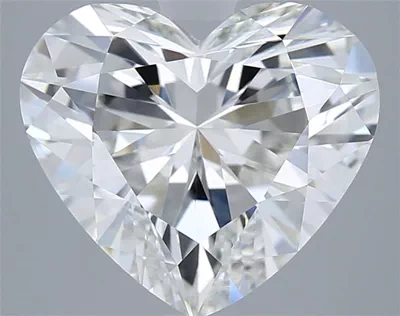3.03ct H VVS2 Rare Carat Ideal Cut Heart Lab Grown Diamond