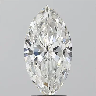 2.50ct H SI2 Rare Carat Ideal Cut Marquise Diamond