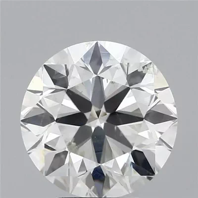 3.81ct I SI1 Excellent Cut Round Diamond