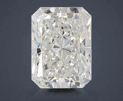 4.08ct E VVS2 Rare Carat Ideal Cut Radiant Lab Grown Diamond
