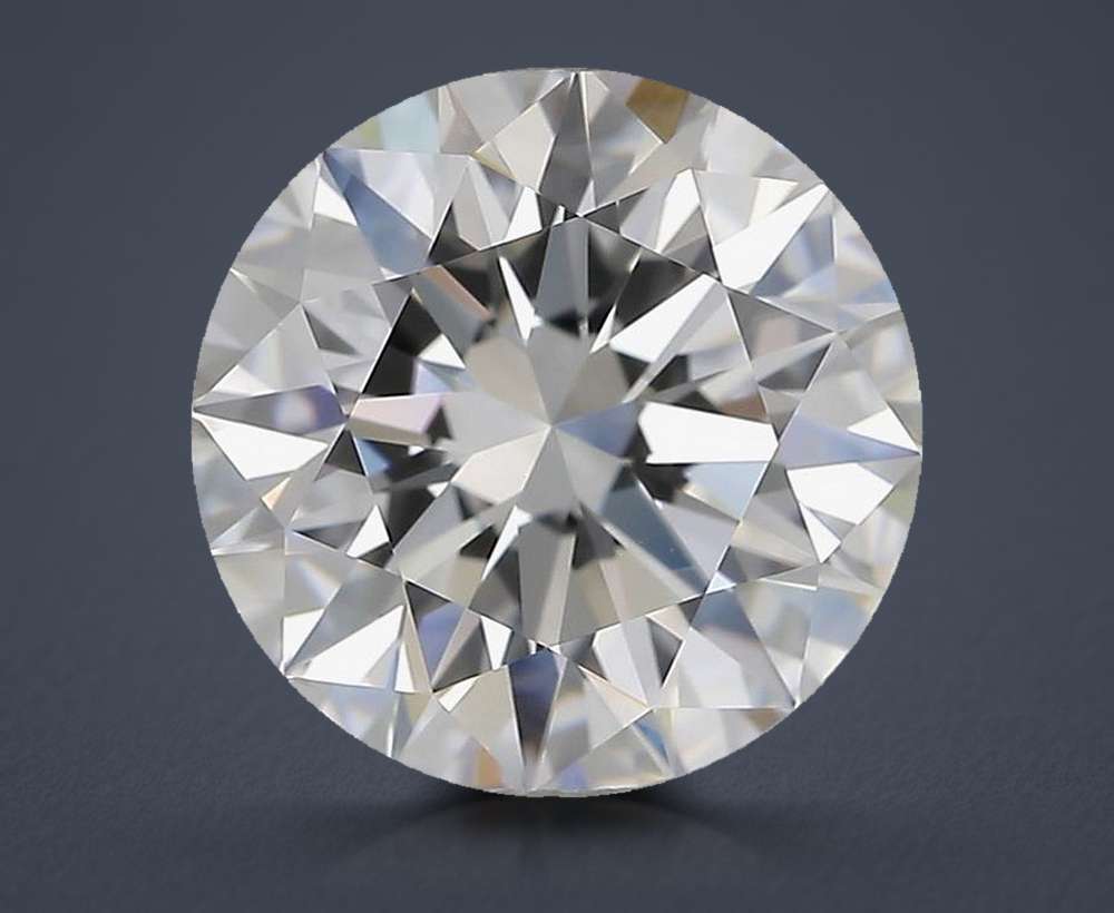3.02ct D VS1 Rare Carat Ideal Cut Round Diamond