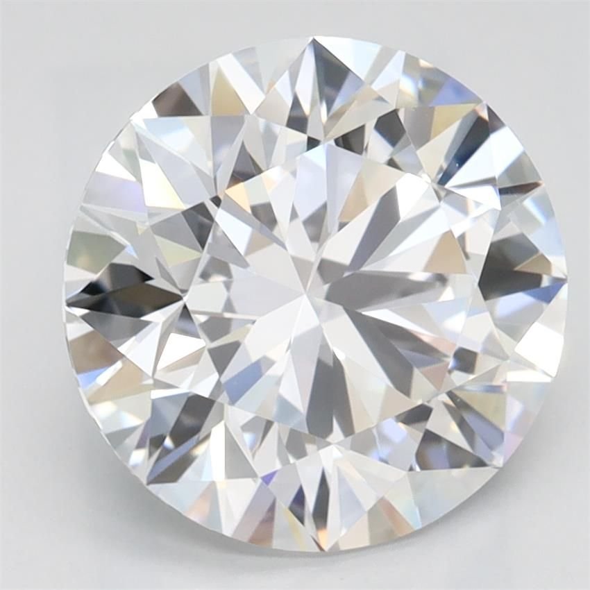 2.93ct D VVS1 Rare Carat Ideal Cut Round Lab Grown Diamond