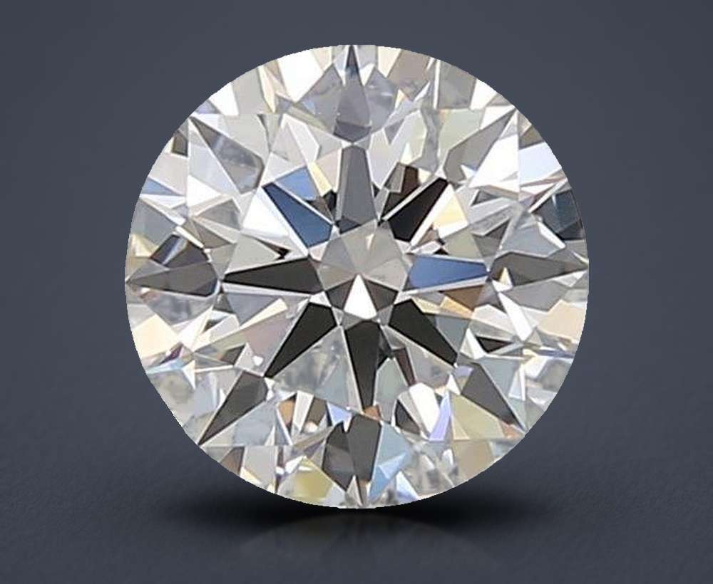 1.58ct E VVS2 Rare Carat Ideal Cut Round Lab Grown Diamond