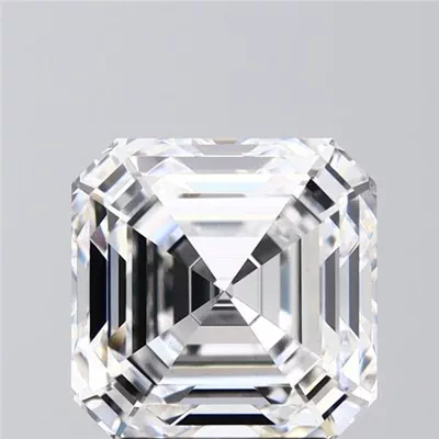 4.05ct D VS1 Rare Carat Ideal Cut Asscher Lab Grown Diamond