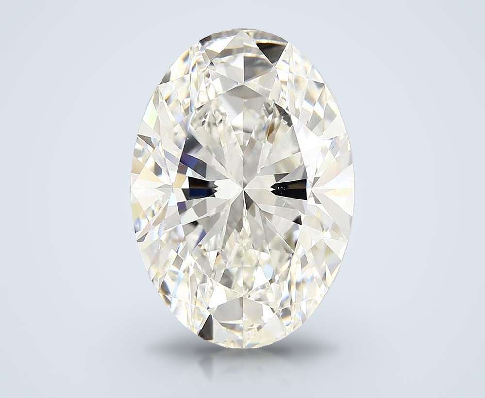 10.31ct G VS2 Rare Carat Ideal Cut Oval Diamond