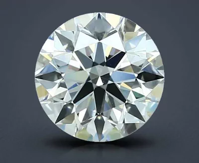 1.74ct F VS1 Rare Carat Ideal Cut Round Diamond