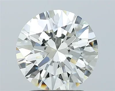 2.02ct I VVS2 Rare Carat Ideal Cut Round Diamond