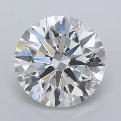 3.00ct F VVS2 Rare Carat Ideal Cut Round Lab Grown Diamond