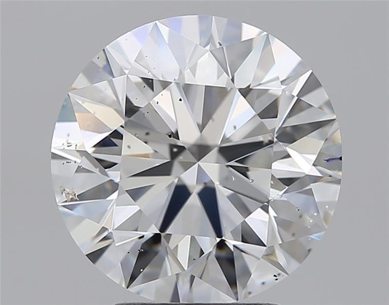 3.22ct G SI2 Rare Carat Ideal Cut Round Diamond