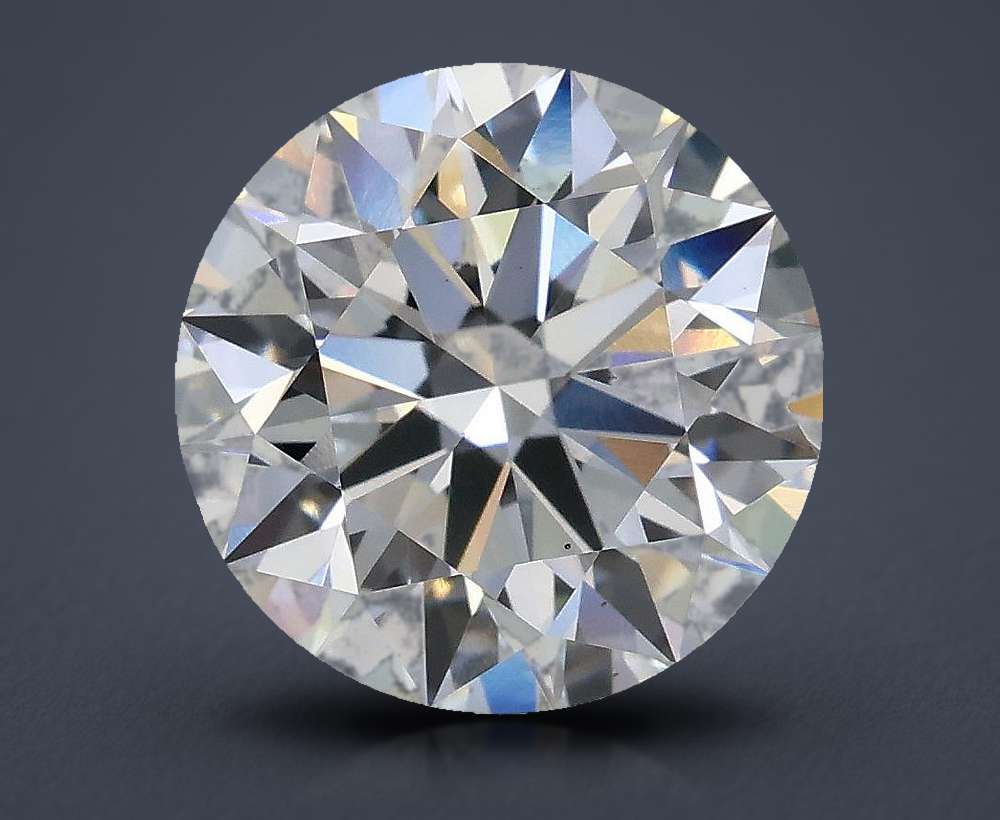 3.05ct E VS2 Rare Carat Ideal Cut Round Lab Grown Diamond