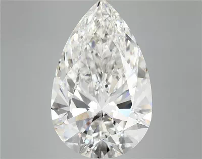 11.33ct F VVS2 Rare Carat Ideal Cut Pear Lab Grown Diamond