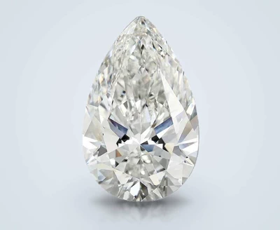 12.07ct F VVS2 Rare Carat Ideal Cut Pear Lab Grown Diamond