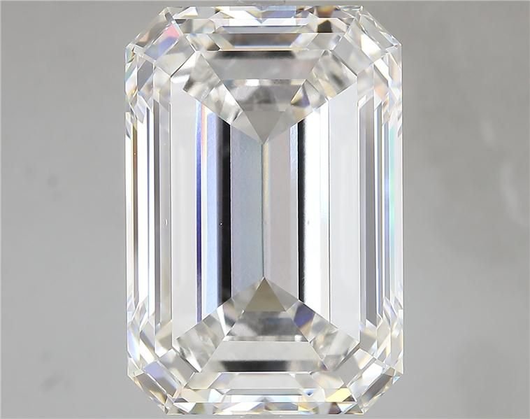 19.04ct F VS1 Rare Carat Ideal Cut Emerald Lab Grown Diamond