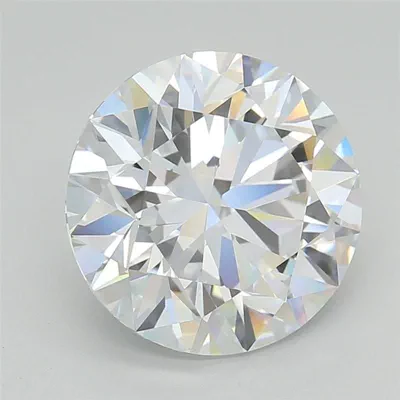 5.18ct D VVS2 Rare Carat Ideal Cut Round Lab Grown Diamond