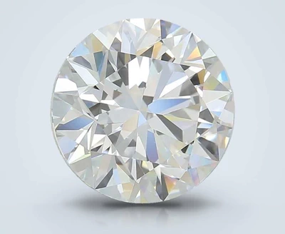 5.18ct D VVS2 Rare Carat Ideal Cut Round Lab Grown Diamond