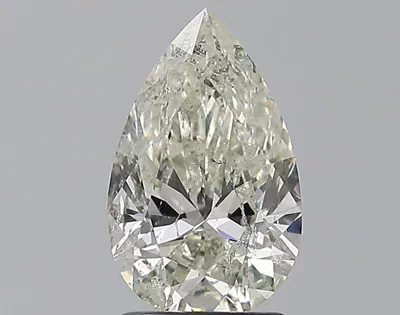1.51ct J SI2 Rare Carat Ideal Cut Pear Diamond