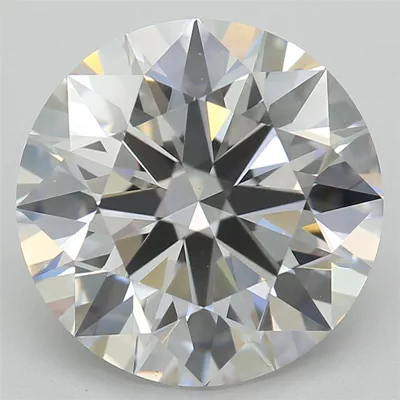 2.87ct H VS1 Rare Carat Ideal Cut Round Lab Grown Diamond