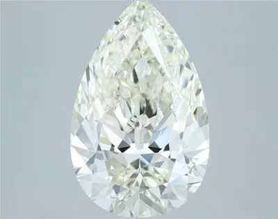 3.44ct J VS1 Rare Carat Ideal Cut Pear Diamond