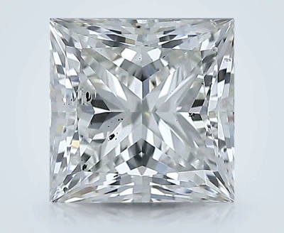 1.80ct K SI2 Rare Carat Ideal Cut Princess Diamond