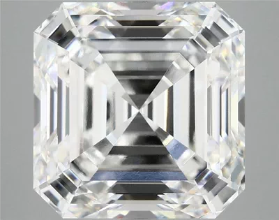 8.23ct E VVS2 Rare Carat Ideal Cut Asscher Lab Grown Diamond
