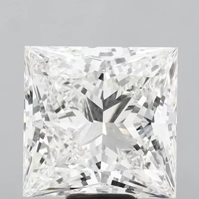 10.54ct F VVS2 Very Good Cut Princess Lab Grown Diamond