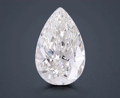 1.10ct G VVS2 Rare Carat Ideal Cut Pear Lab Grown Diamond