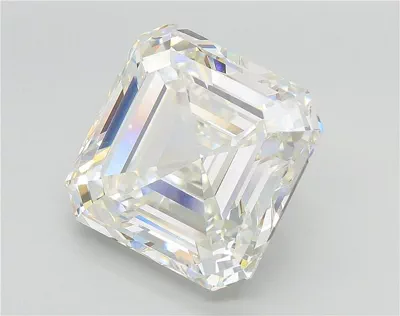 10.16ct G VS1 Rare Carat Ideal Cut Asscher Lab Grown Diamond