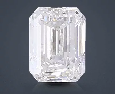 1.38ct E VVS1 Rare Carat Ideal Cut Emerald Lab Grown Diamond