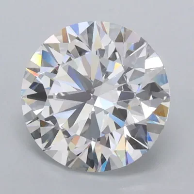1.49ct D FL Rare Carat Ideal Cut Round Lab Grown Diamond