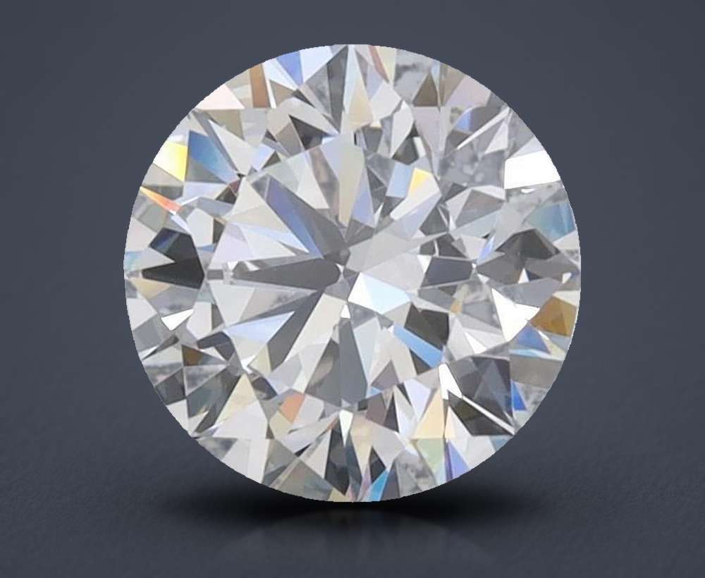 1.49ct D FL Rare Carat Ideal Cut Round Lab Grown Diamond
