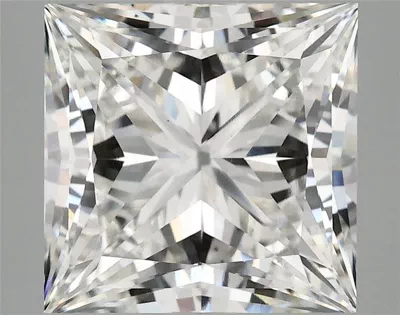 6.03ct G VS1 Rare Carat Ideal Cut Princess Lab Grown Diamond