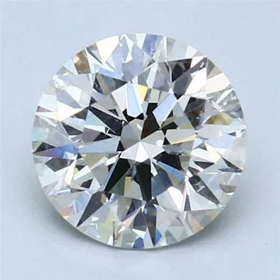 2.03ct J SI2 Rare Carat Ideal Cut Round Diamond