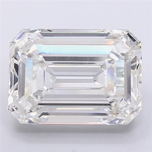 18.53ct G VVS2 Rare Carat Ideal Cut Emerald Lab Grown Diamond