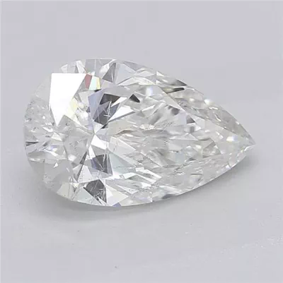 1.00ct G SI2 Rare Carat Ideal Cut Pear Diamond