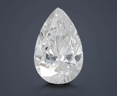 1.00ct G SI2 Rare Carat Ideal Cut Pear Diamond