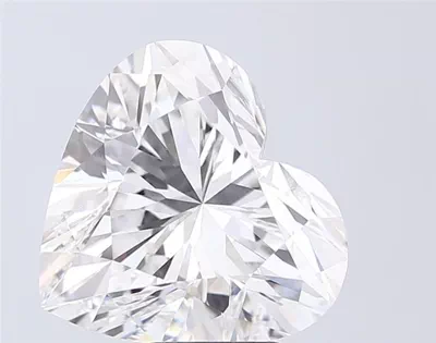 6.07ct E VVS2 Rare Carat Ideal Cut Heart Lab Grown Diamond