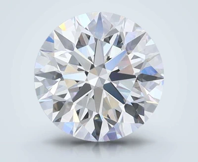 1.37ct D FL Rare Carat Ideal Cut Round Lab Grown Diamond