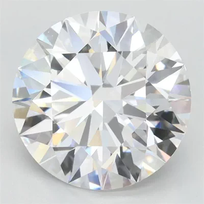 3.02ct D IF Rare Carat Ideal Cut Round Lab Grown Diamond