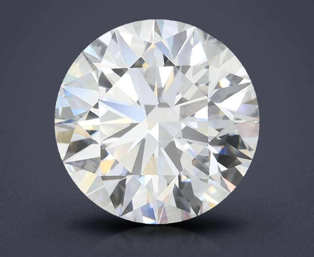 3.02ct D IF Rare Carat Ideal Cut Round Lab Grown Diamond