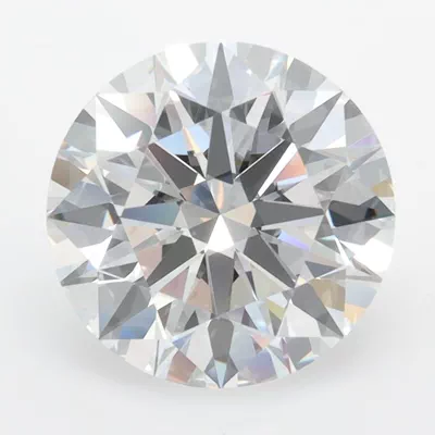 3.42ct D FL Rare Carat Ideal Cut Round Lab Grown Diamond